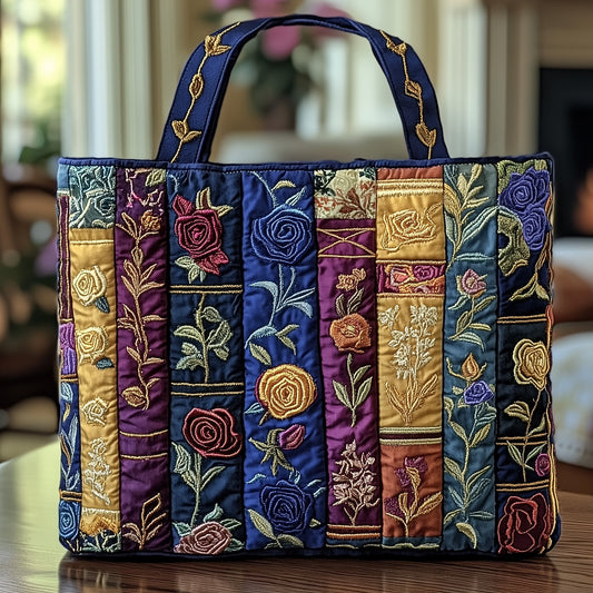 Bookish Quilted Tote Bag GFTOTP8991