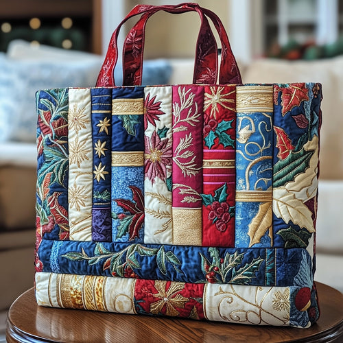 Bookish Quilted Tote Bag GFTOTP8997