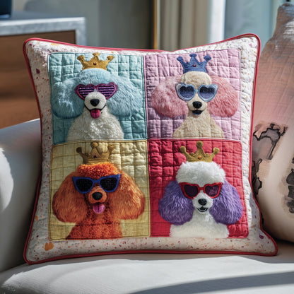 Poodle Quilted Pillow Case GFTOTP9111