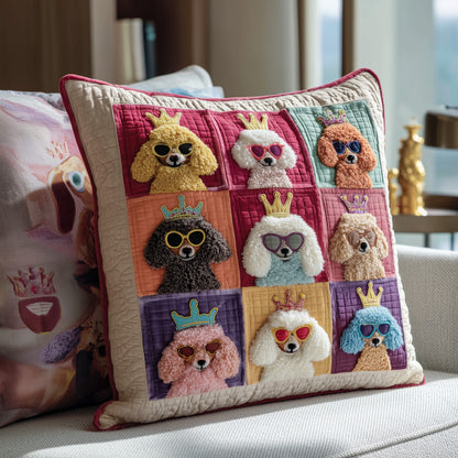 Poodle Quilted Pillow Case GFTOTP9113