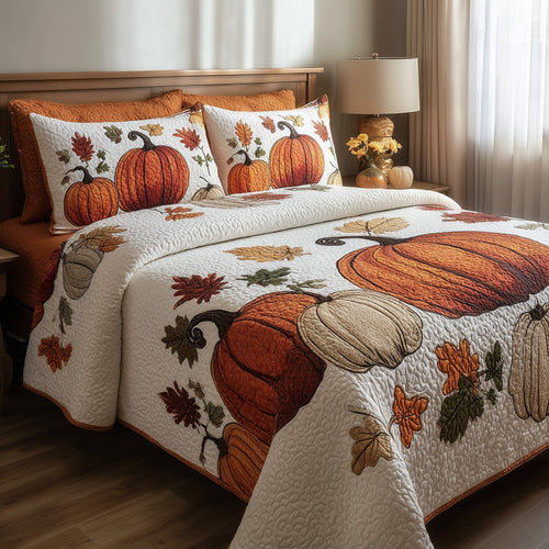 Autumn Glow 3-Piece Quilted Bedding Set GFTOTP9196