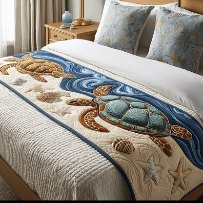 Turtle Quilted Bed Runner GFTOTP9227