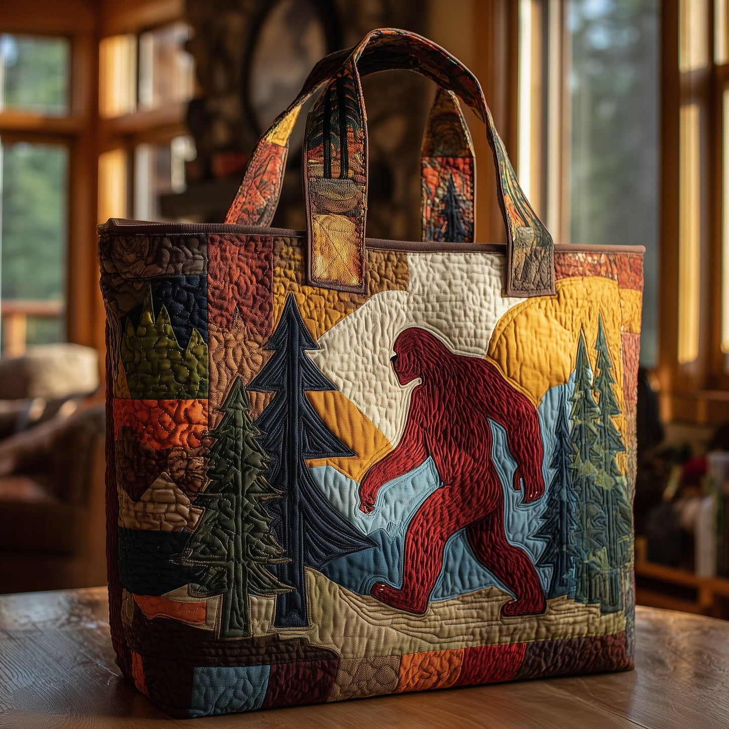 Forest Legend Quilted Tote Bag GFTOTP9279