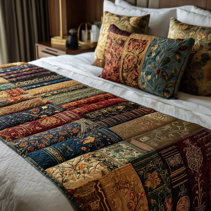 Bookish Quilted Bed Runner GFTOTP9285