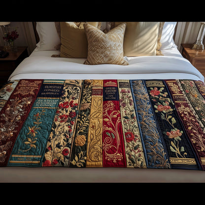 Bookish Quilted Bed Runner GFTOTP9286