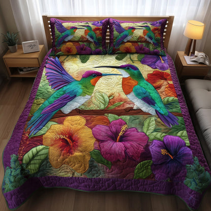 Fluttering Love 3-Piece Quilted Bedding Set GFTOTP9297