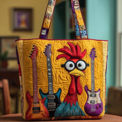 Chickin Strings Quilted Tote Bag GFTOTP9419