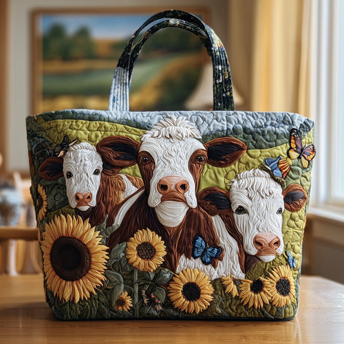 Farmhouse Serenity Quilted Tote Bag GFTOTP9601