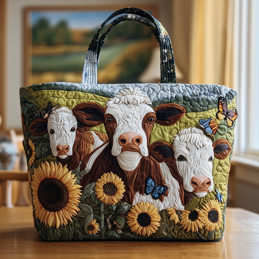 Farmhouse Serenity Quilted Tote Bag GFTOTP9601