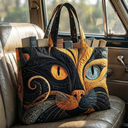 Catitude Quilted Tote Bag GFTOTP9665