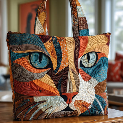 Catitude Quilted Tote Bag GFTOTP9667