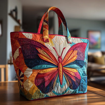 Butterfly Radiance Quilted Tote Bag GFTOTP9713