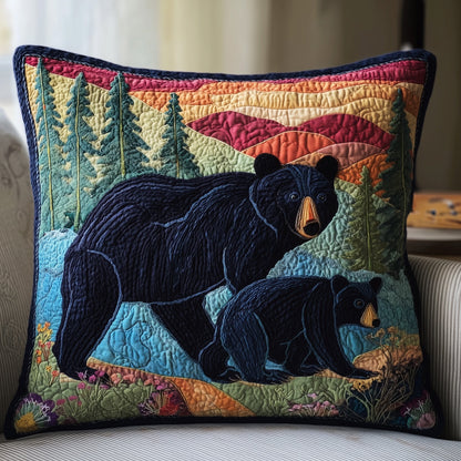 Bear Wander Quilted Pillow Case GFTOTP9719