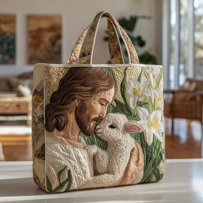 Shine in His Light Quilted Tote Bag GFTOTP9768