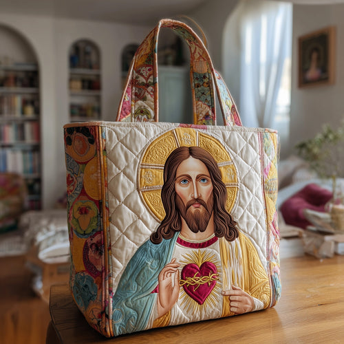 Jesus Quilted Tote Bag GFTOTP9775