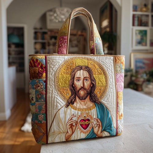 Jesus Quilted Tote Bag GFTOTP9776