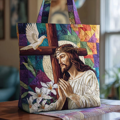 Jesus Quilted Tote Bag GFTOTP9777