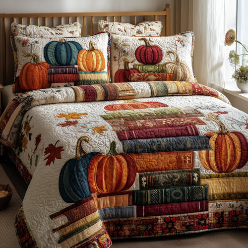 Rustic Reads 3-Piece Quilted Bedding Set GFTOTP9793