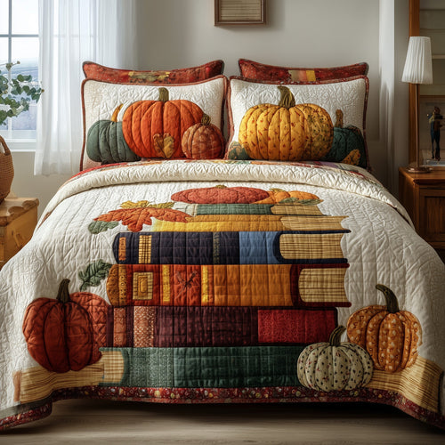 Rustic Reads 3-Piece Quilted Bedding Set GFTOTP9794
