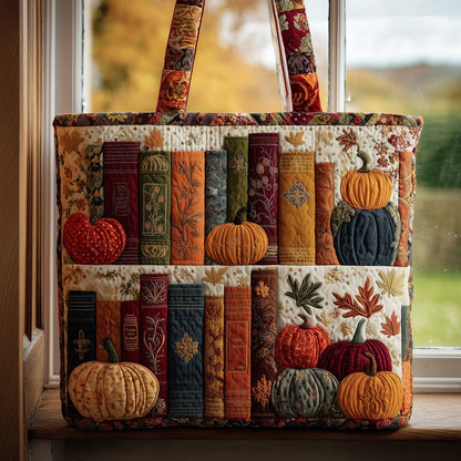 Rustic Reads Quilted Tote Bag GFTOTP9821