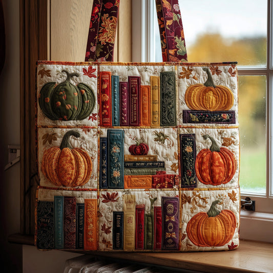 Rustic Reads Quilted Tote Bag GFTOTP9822