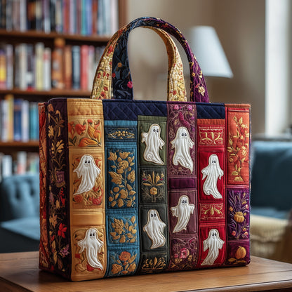 Haunted Library Quilted Tote Bag GFTOTP9936