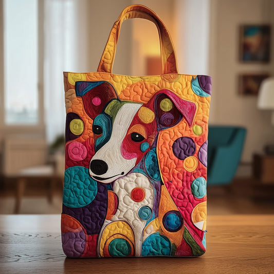 Jack Russell Quilted Tote Bag GFTOXM101