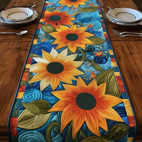 Sunflower Quilted Table Runner GFTOXM103