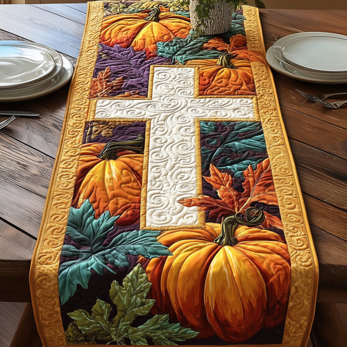 Fall for jesus Quilted Table Runner GFTOXM122