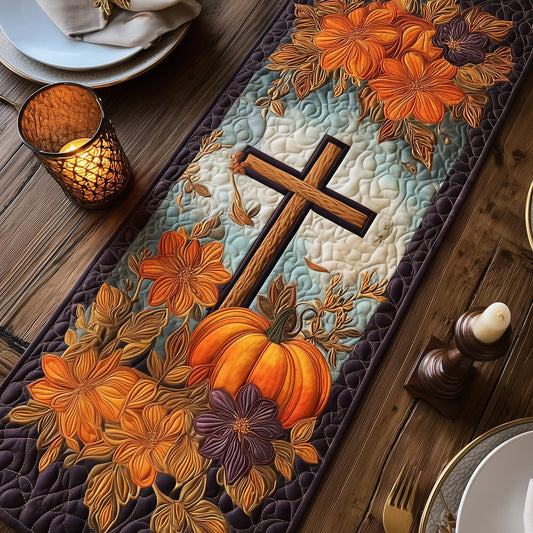 Fall for jesus Quilted Table Runner GFTOXM123