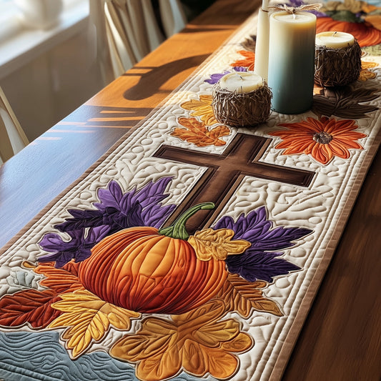 Fall for jesus Quilted Table Runner GFTOXM124