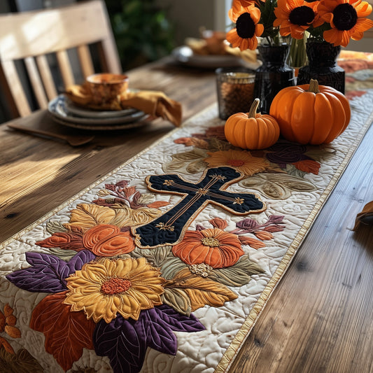 Fall for jesus Quilted Table Runner GFTOXM125