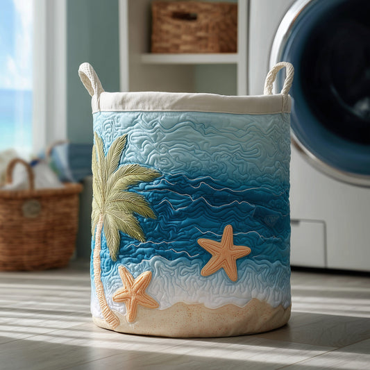 Blue Coast Quilted Laundry Basket GFTOXM143