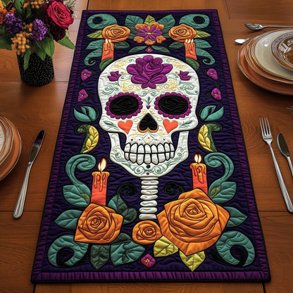 Día De Muertos Quilted Table Runner GFTOXM173