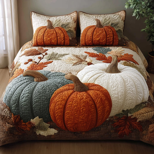 Autumn Pumpkin Duvet Cover Set GFTOXM177