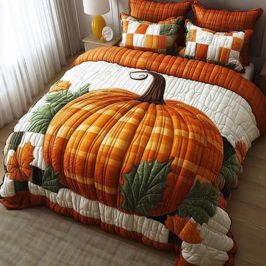 Autumn Pumpkin Duvet Cover Set GFTOXM179