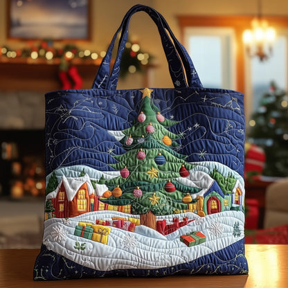 Christmas Quilted Tote Bag GFTOXM217