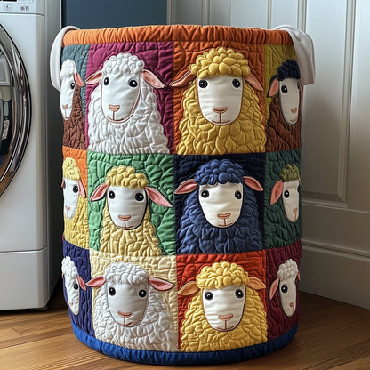 Sheep Quilted Laundry Basket GFTOXM250