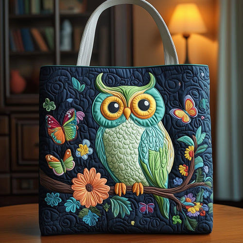 Night Owl Quilted Tote Bag GFTOXM304