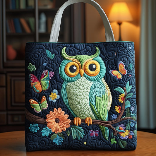 Night Owl Quilted Tote Bag GFTOXM304
