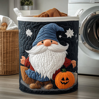 Gnome Quilted Laundry Basket GFTOXM345