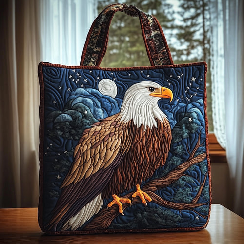 Eagle Quilted Tote Bag GFTOXM356