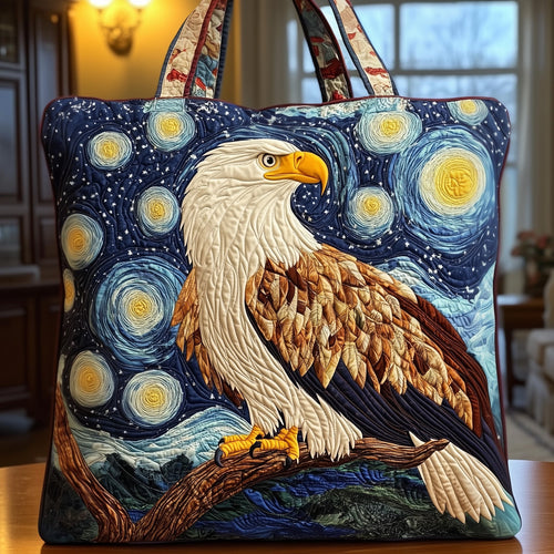 Eagle Quilted Tote Bag GFTOXM359
