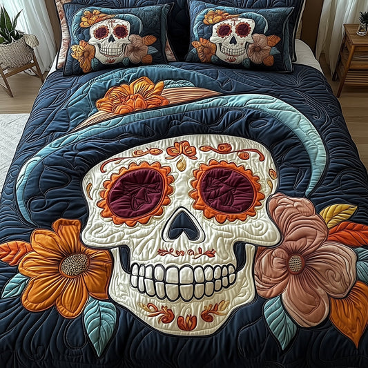 Dia De Los Muertos Duvet Cover Set GFTOXM397