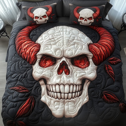 Red Evil Duvet Cover Set GFTOXM398