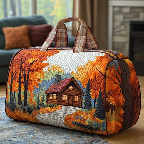 Fall Cabin Quilted Duffle Bag GFTOXM413
