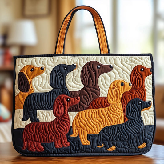 Long Band Quilted Tote Bag GFTOXM462