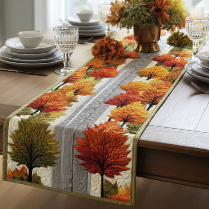 Autumn Avenue Quilted Table Runner GFTOXM55