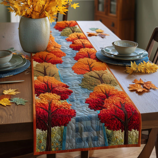 Autumn Avenue Quilted Table Runner GFTOXM63