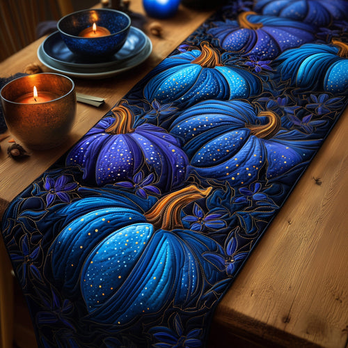 Twilight Pumpkin Quilted Table Runner GFTOXM78